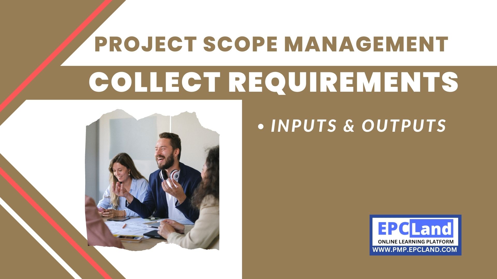 Collect Requirements inputs & outputs