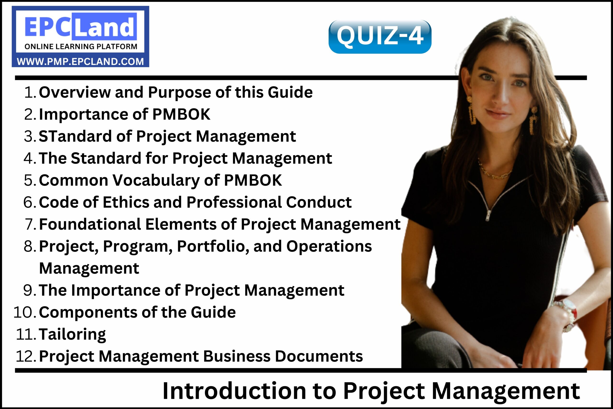 Introduction to Project Management- Quiz 4