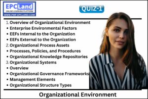 Organizational Environment Quiz 1
