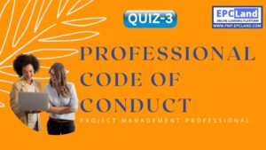 Professional code of conduct Quiz 3
