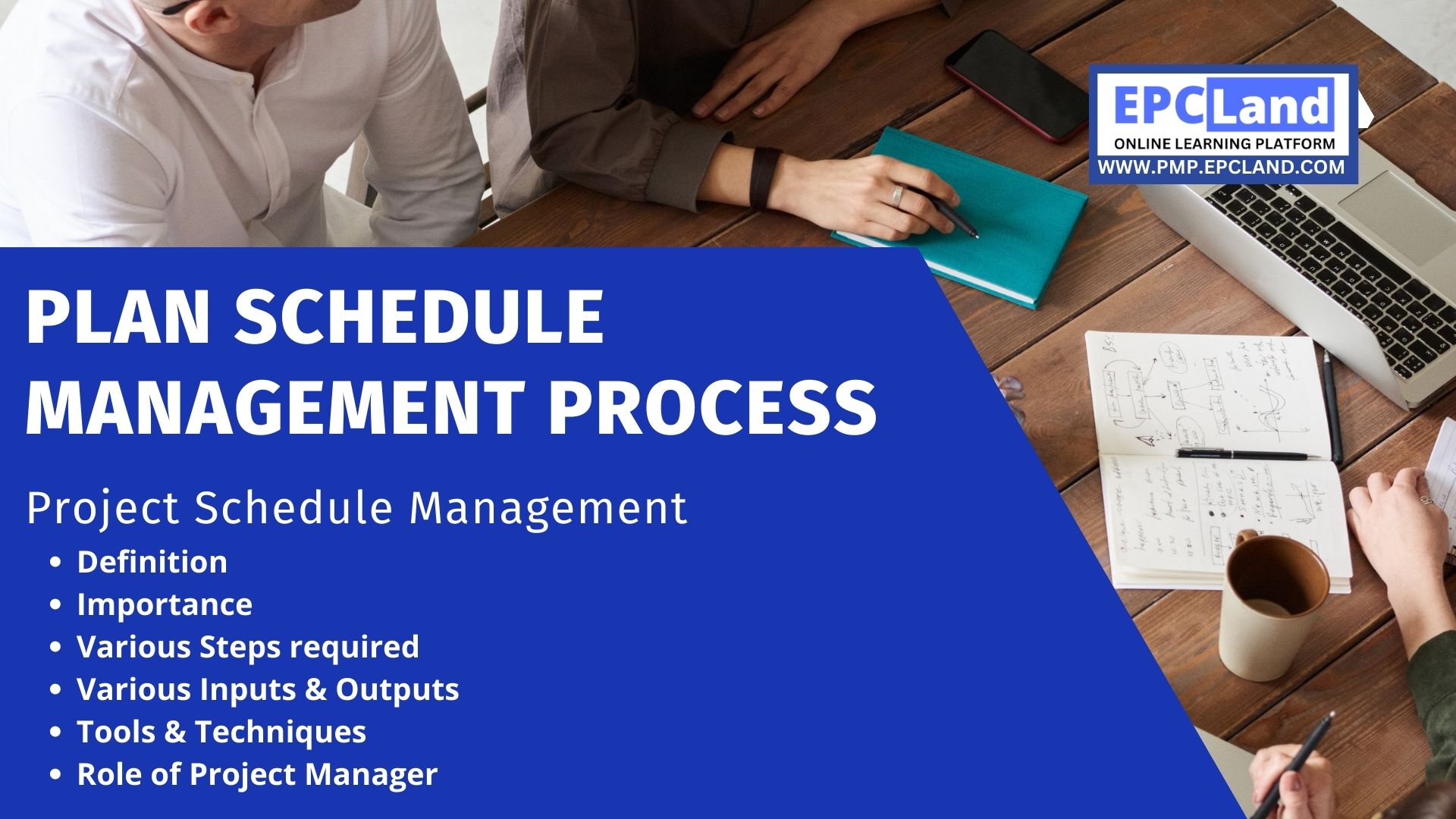 plan schedule management process